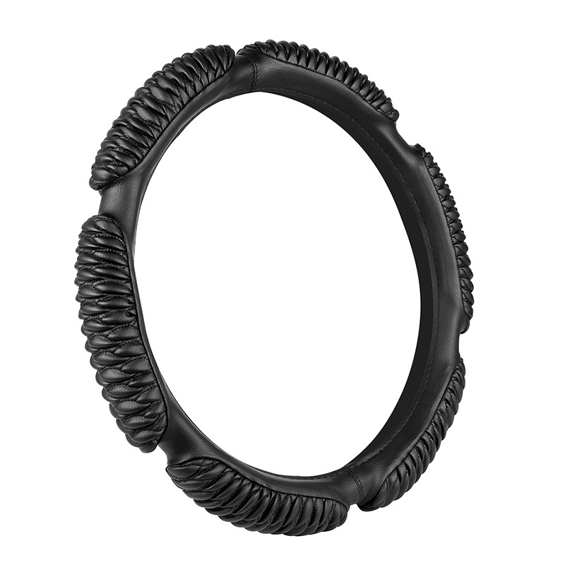 Modische PU -Lenkungsauto -Leder -Lenkradabdeckung